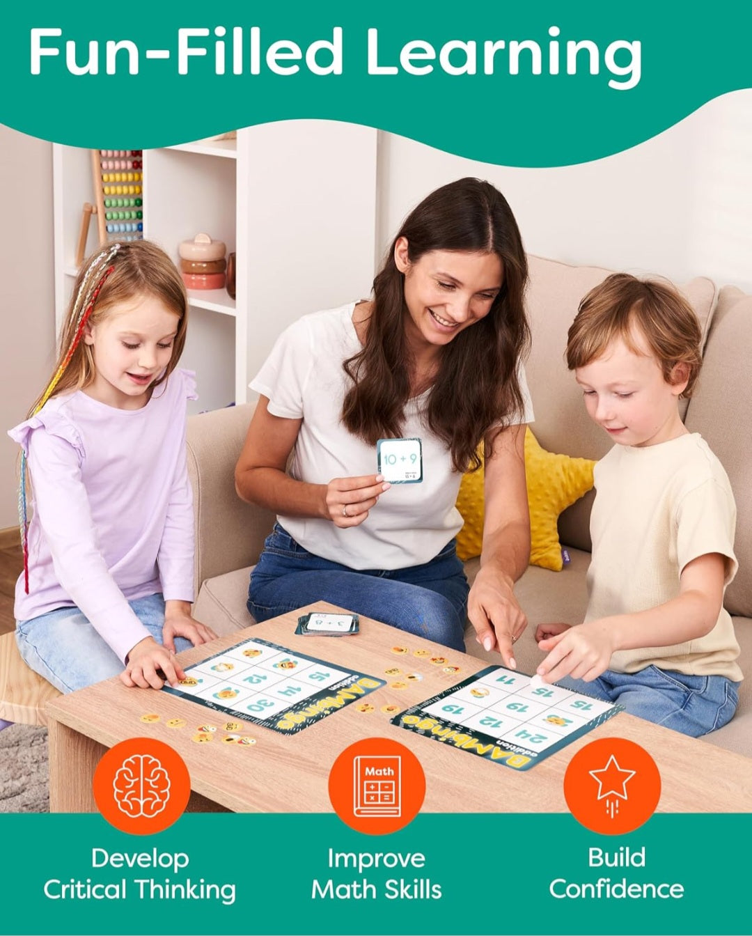 BAMBingo| Addition and Subtraction Facts Bingo Game