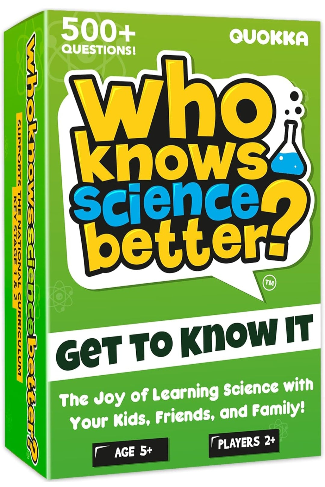 Who Knows Science Better? Card Game