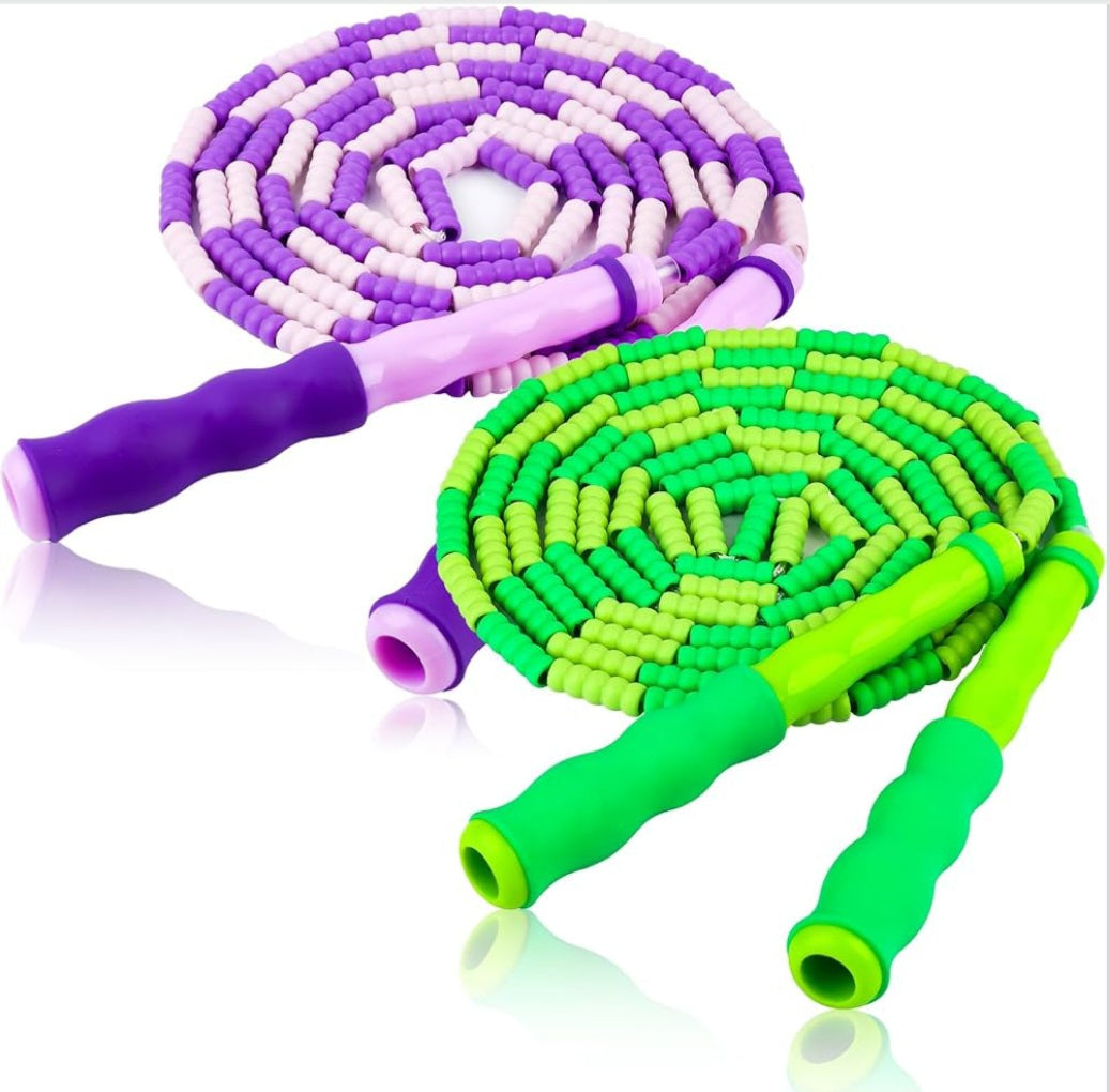 Adjustable Jump Ropes| Homeschool PE & Fitness Equipment (2 Pack)