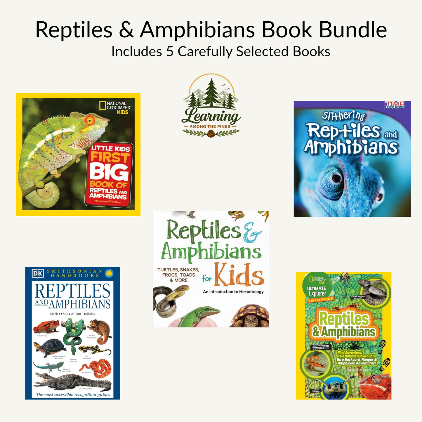 Reptiles & Amphibians Book Bundle