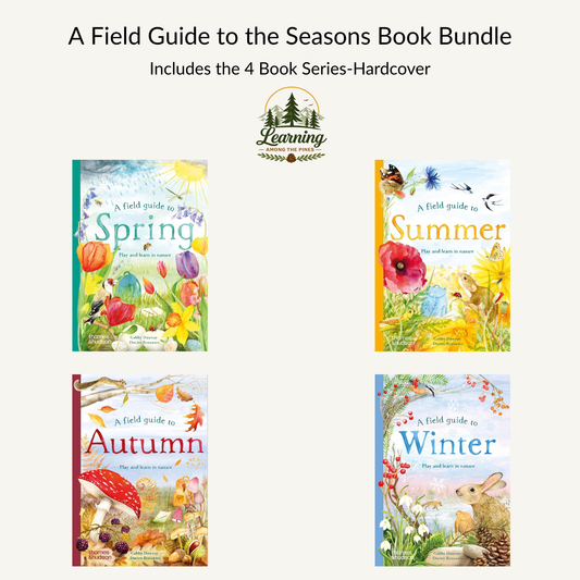 A Field Guide to the Seasons Book Bundle | 4 Hardcover Nature Study Books | Spring, Summer, Autumn & Winter