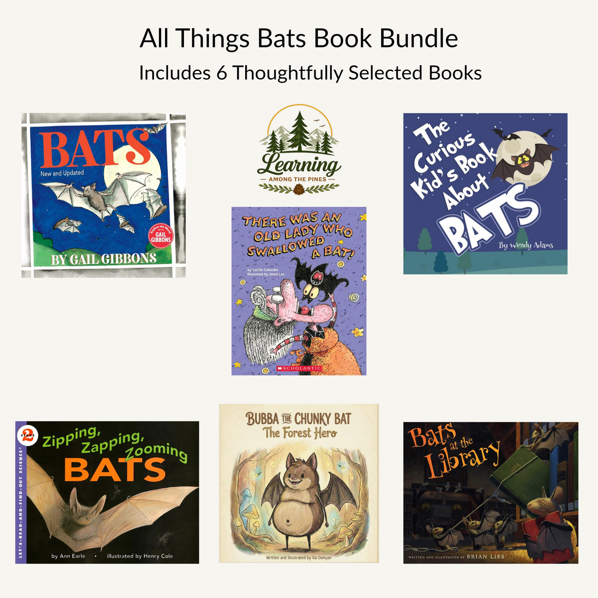 All Things Bats Book Bundle|6 Books