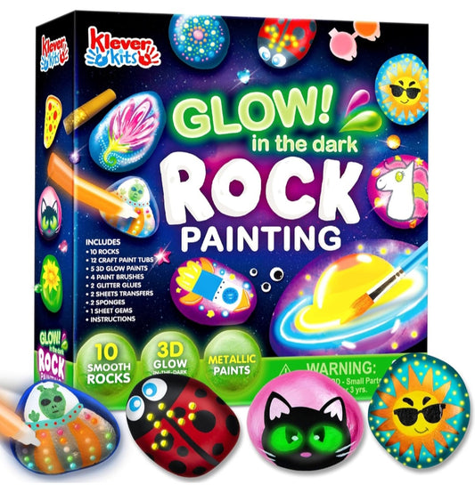 Glow In The Dark Rock Painting Project