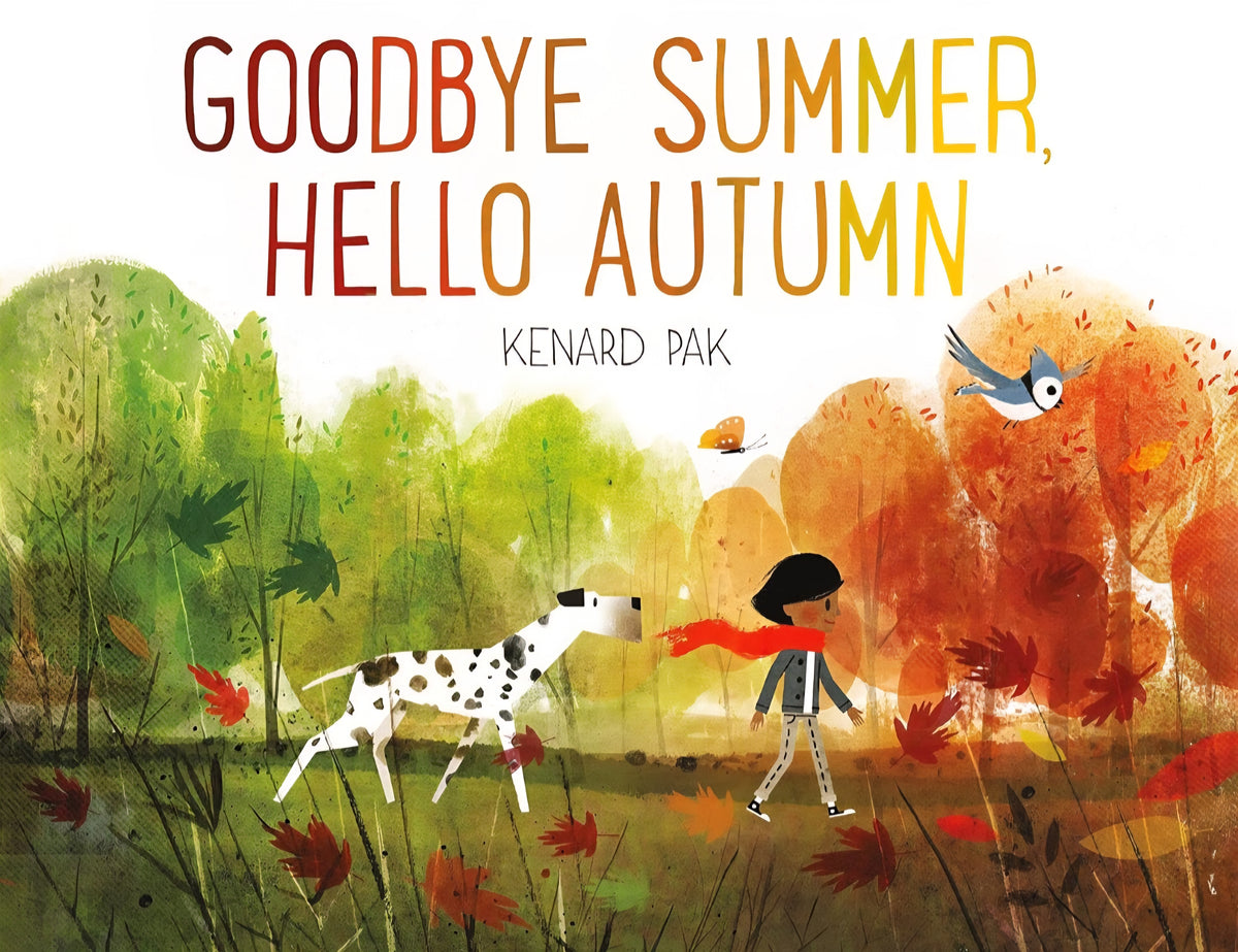 Changing Seasons Book Bundle | 4 Hardcover Books by Kenard Pak | Seasonal Nature Study