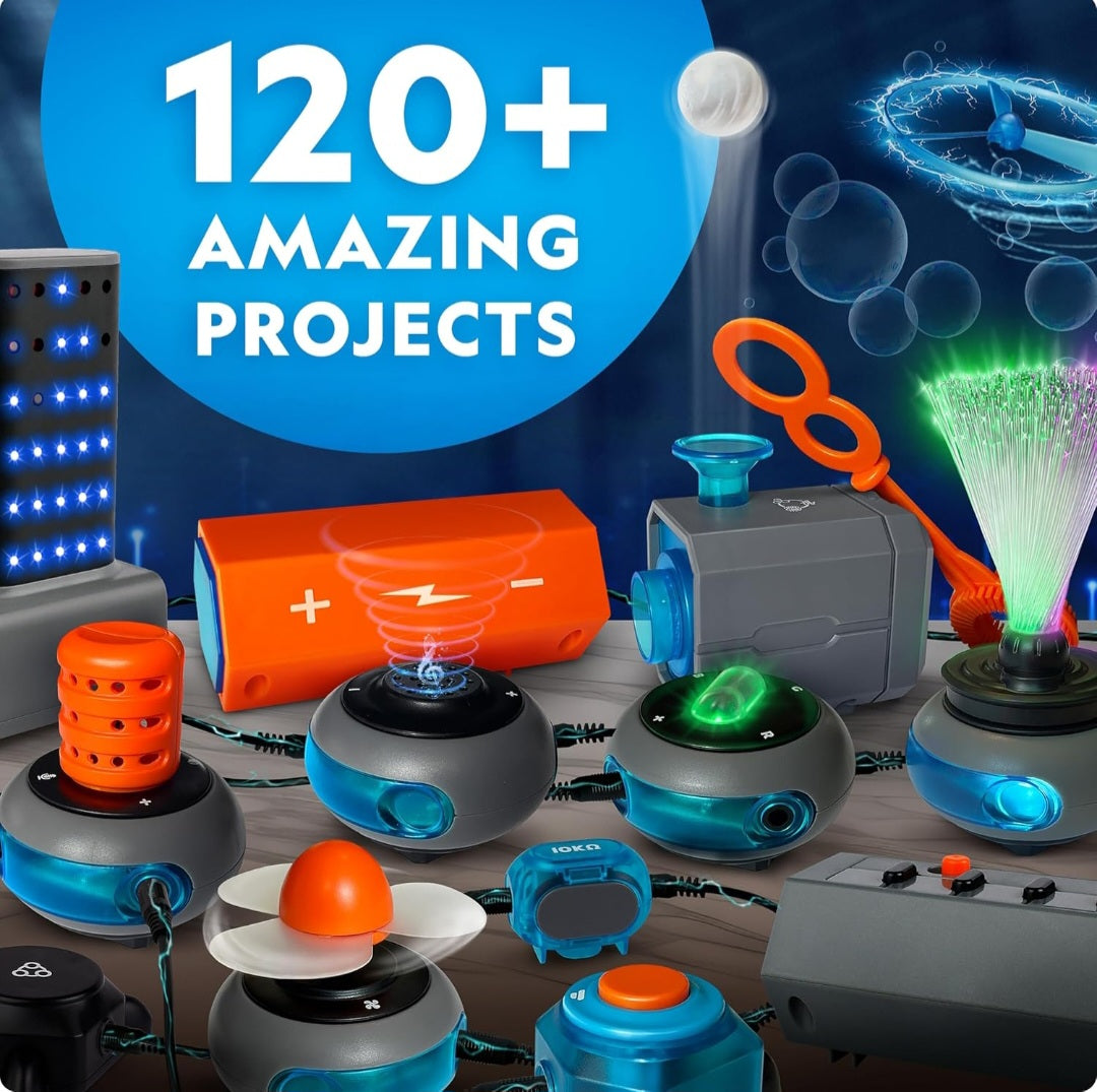 National Geographic Epic Circuits Science Kit|120+ Electrical Projects