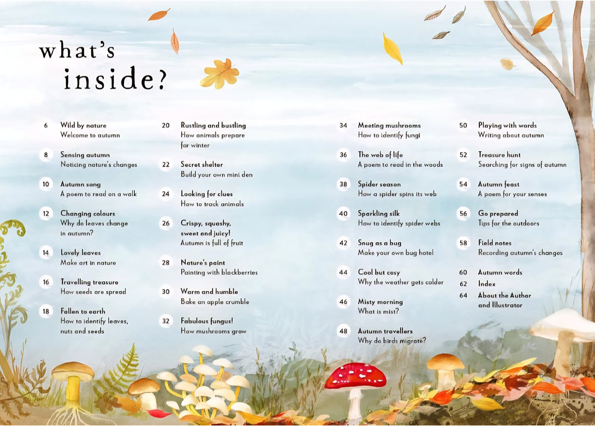 A Field Guide to the Seasons Book Bundle | 4 Hardcover Nature Study Books | Spring, Summer, Autumn & Winter