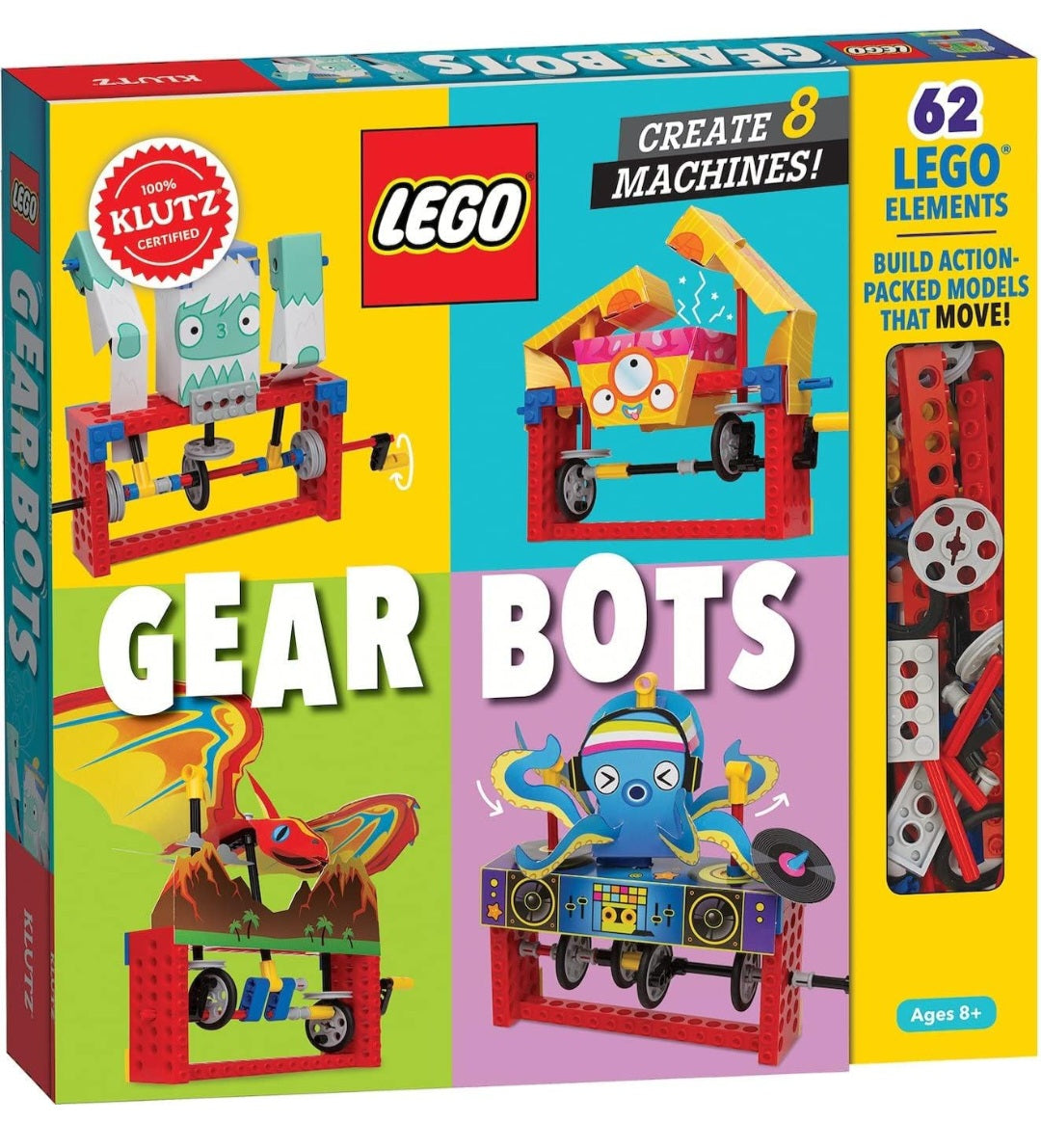 LEGO Gear Bots|STEM Engineering Activity Kit