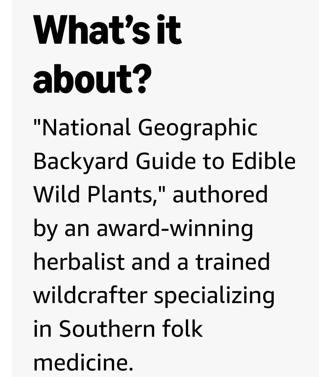National Geographic Backyard Guide To Edible Wild Plants