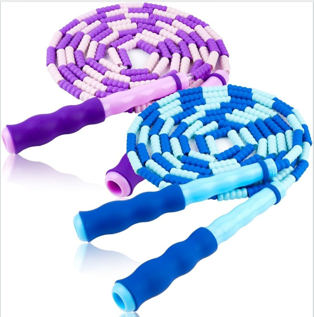 Adjustable Jump Ropes| Homeschool PE & Fitness Equipment (2 Pack)