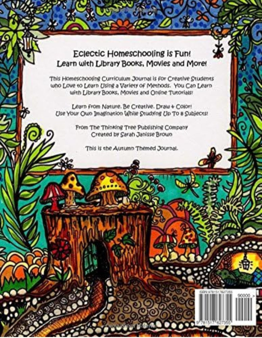Autumn Homeschooling - Library Based Curriculum Journal