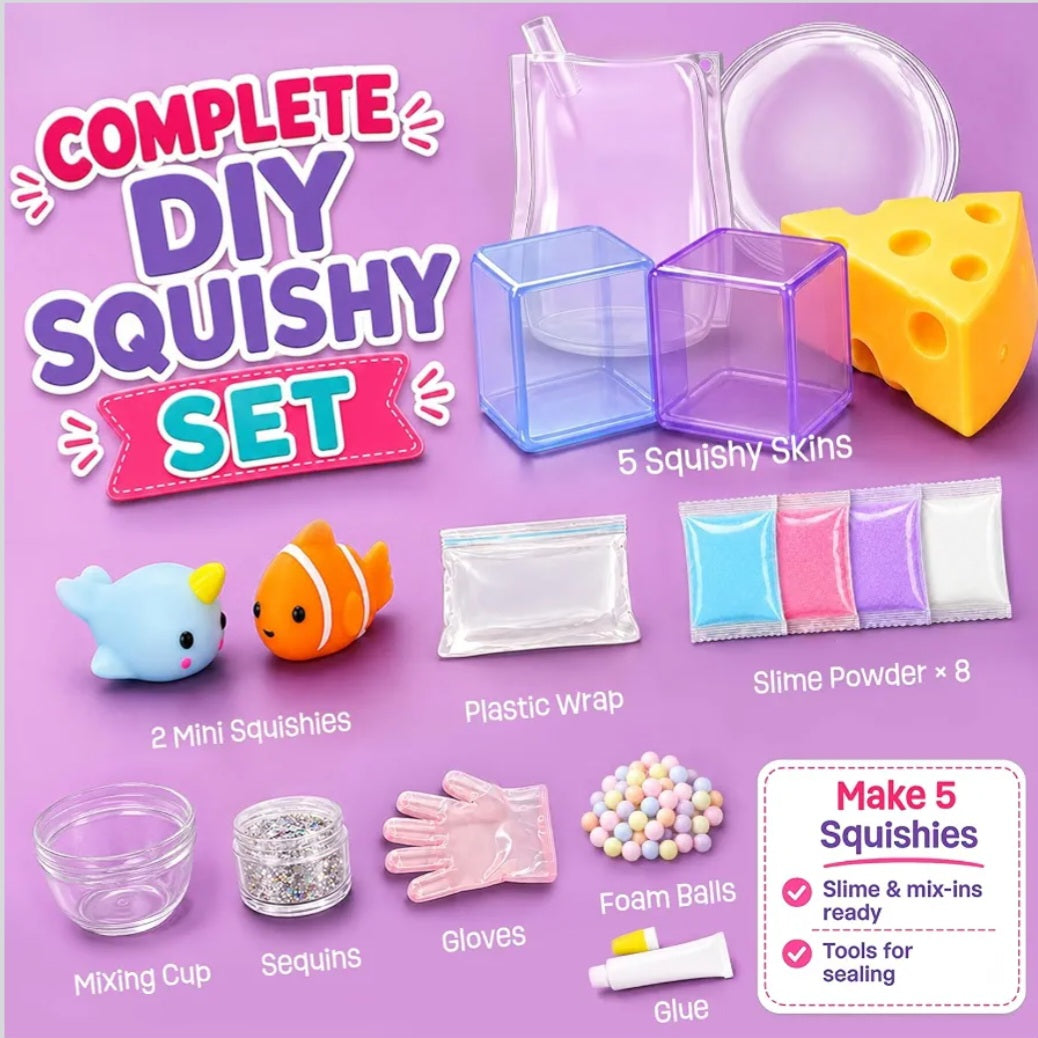 Squishy Science & Slime Lab Kit | Materials Science & Creative Chemistry Kit