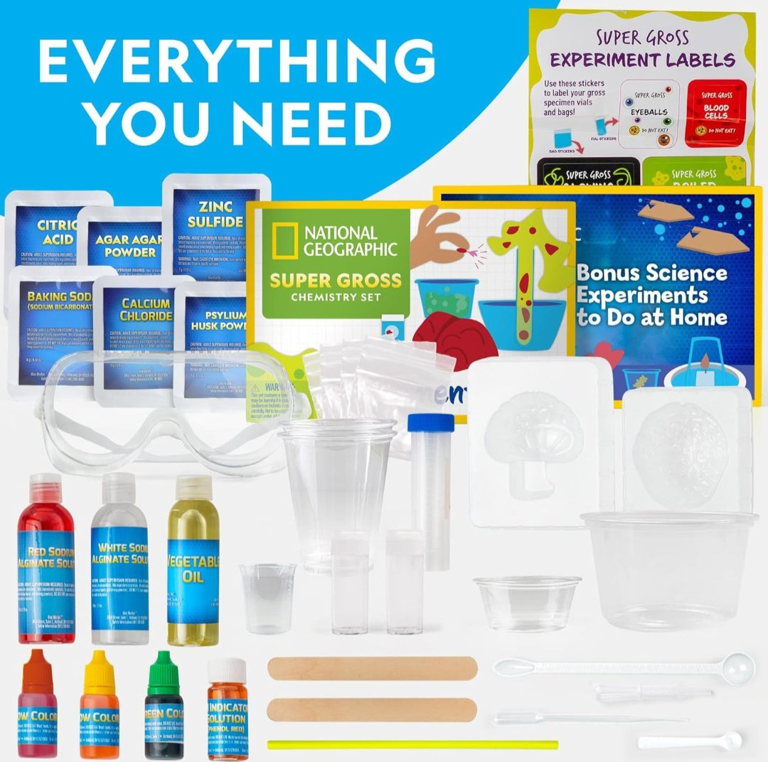 National Geographic Super Gross Chemistry Set