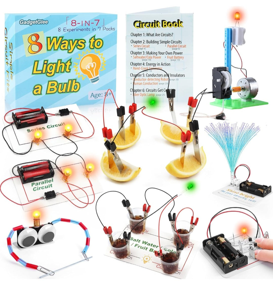 Electric Circuit STEM Kit|Hands-On Electricity Experiments