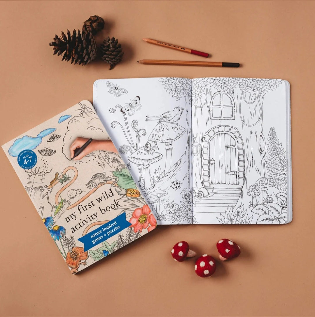 My First Wild Activity Book| Nature Games & Puzzles for Kids