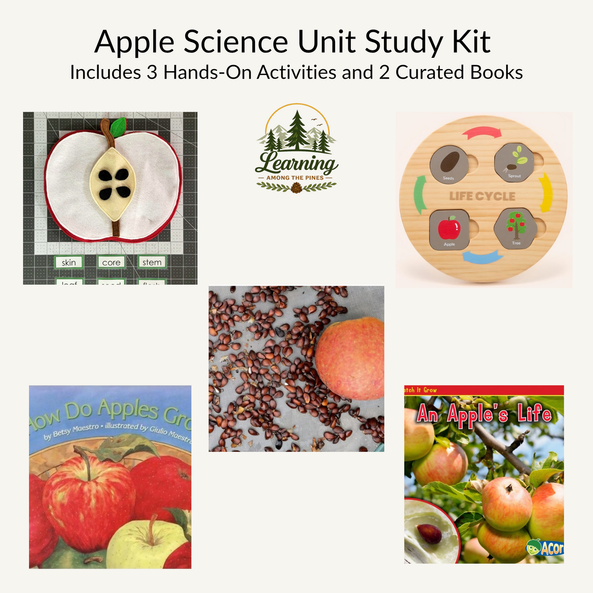 Apple Science Unit Study Kit