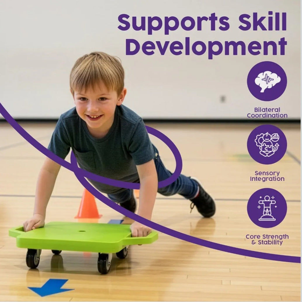 Scooter Board|Homeschool PE & Movement Activity Equipment