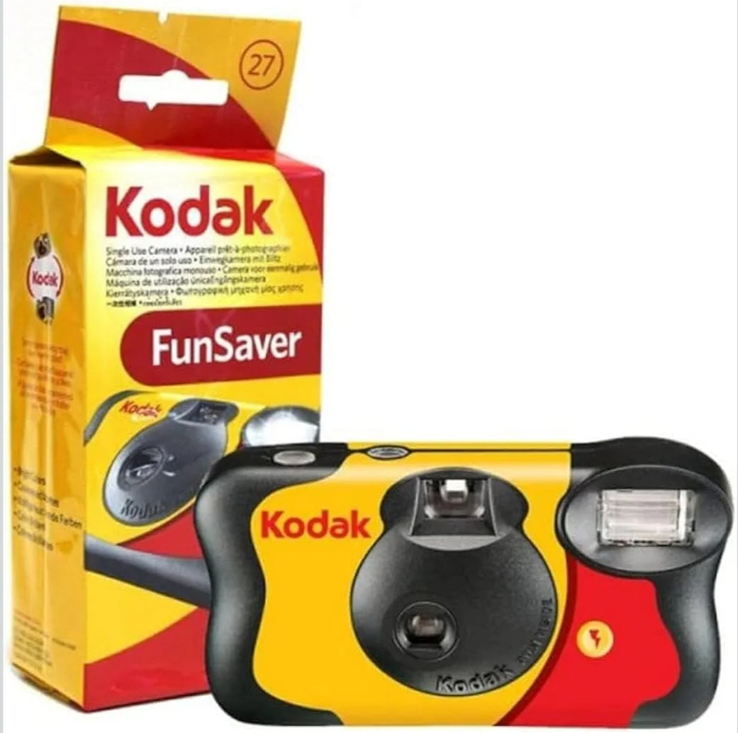 Film Photography|Kodak FunSaver Disposable Film Cameras, 2-Pack
