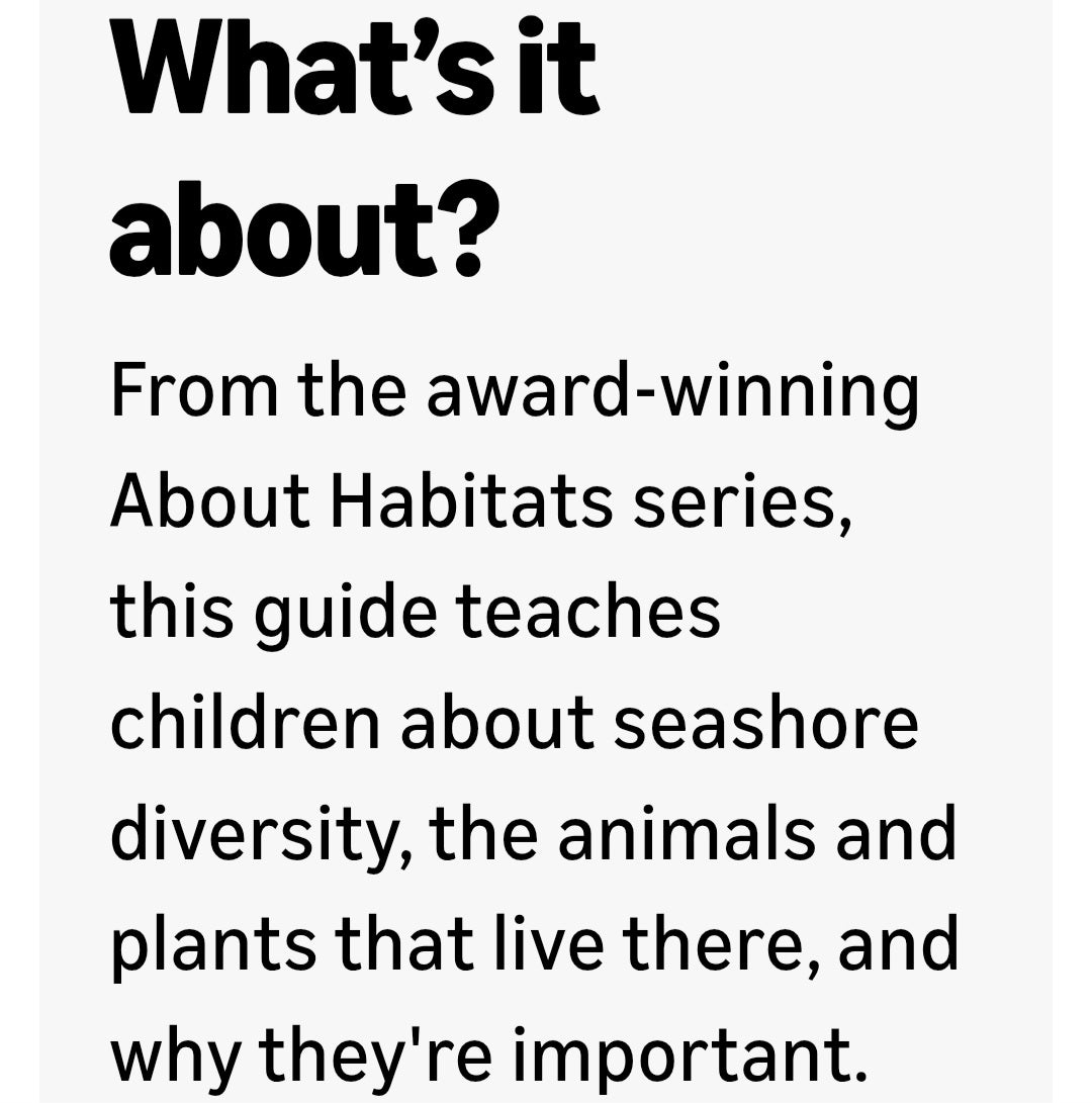 Animal Habitats Book Bundle