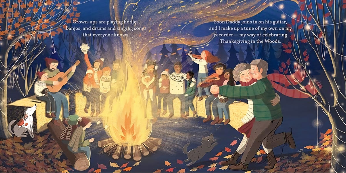 Thanksgiving in the Woods|Hardcover