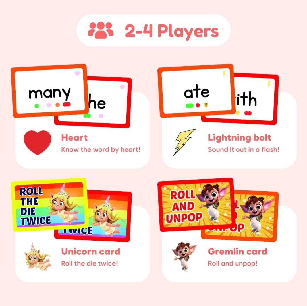 The Fidget Game Sight Words